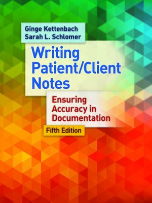 cover image of Writing Patient/Client Notes
